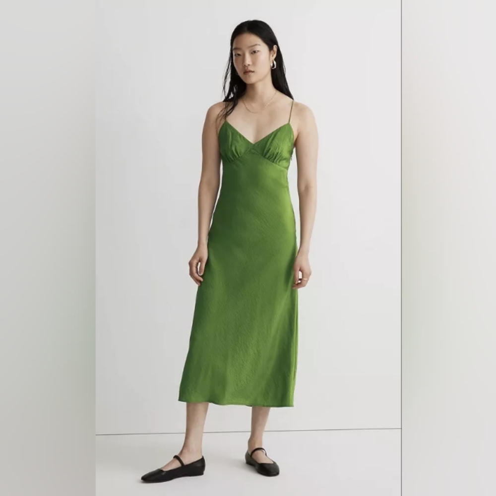 Madewell layton Midi dress